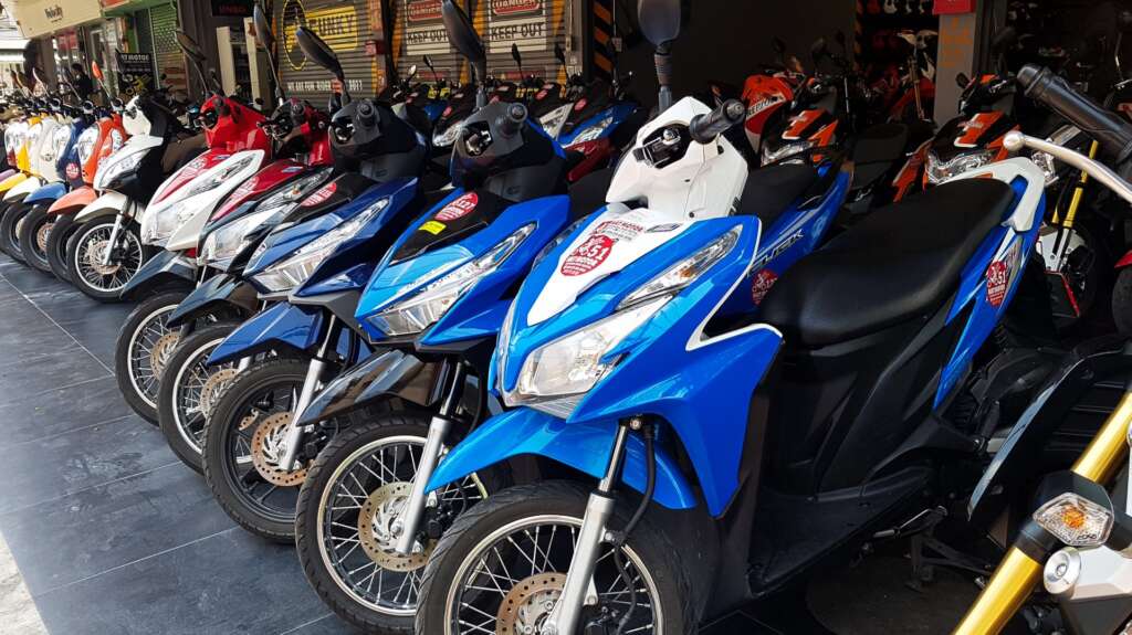 Thajsko motorky www.gamert.cz