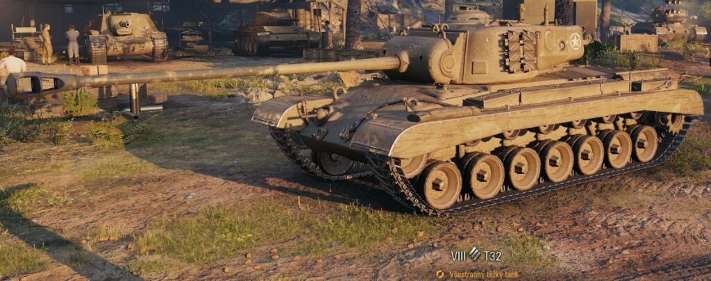 Recenze na americký tank T32 ( 8 tier ) ve hře World of Tanks www.gamert.cz