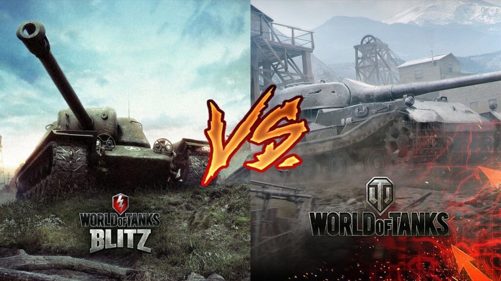 Srovnání World of Tanks a World of Tanks Blitz