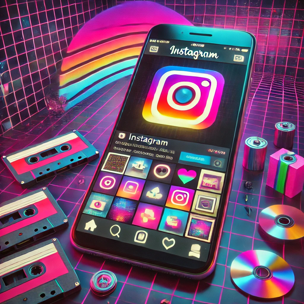 instagram v 80 tych letech www.gamert.cz