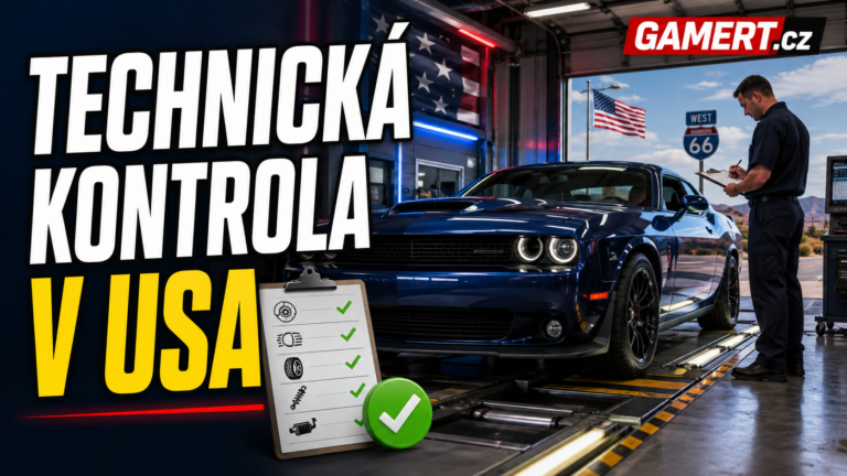 Technicka kontrola auta v USA na gamert.cz