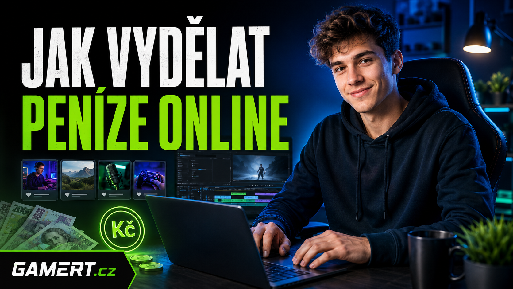Jak vydělat peníze online jako student v roce 2026: 15 reálných způsobů bez investice
